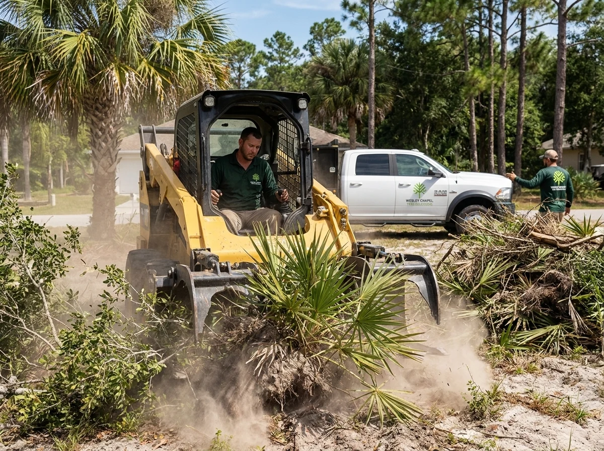 Land & Lot Clearing in Wesley Chapel, Florida