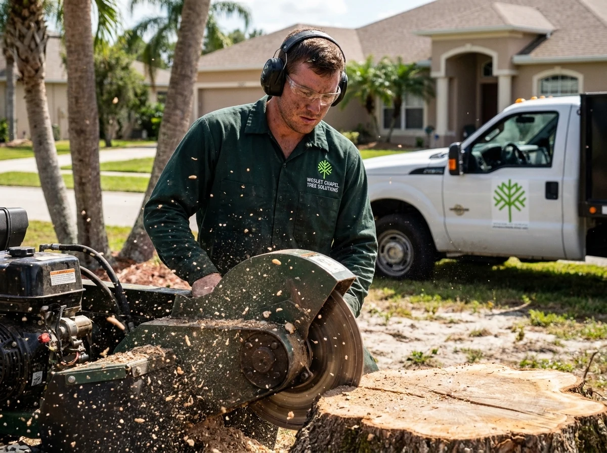 Stump Grinding & Removal in Wesley Chapel, Florida