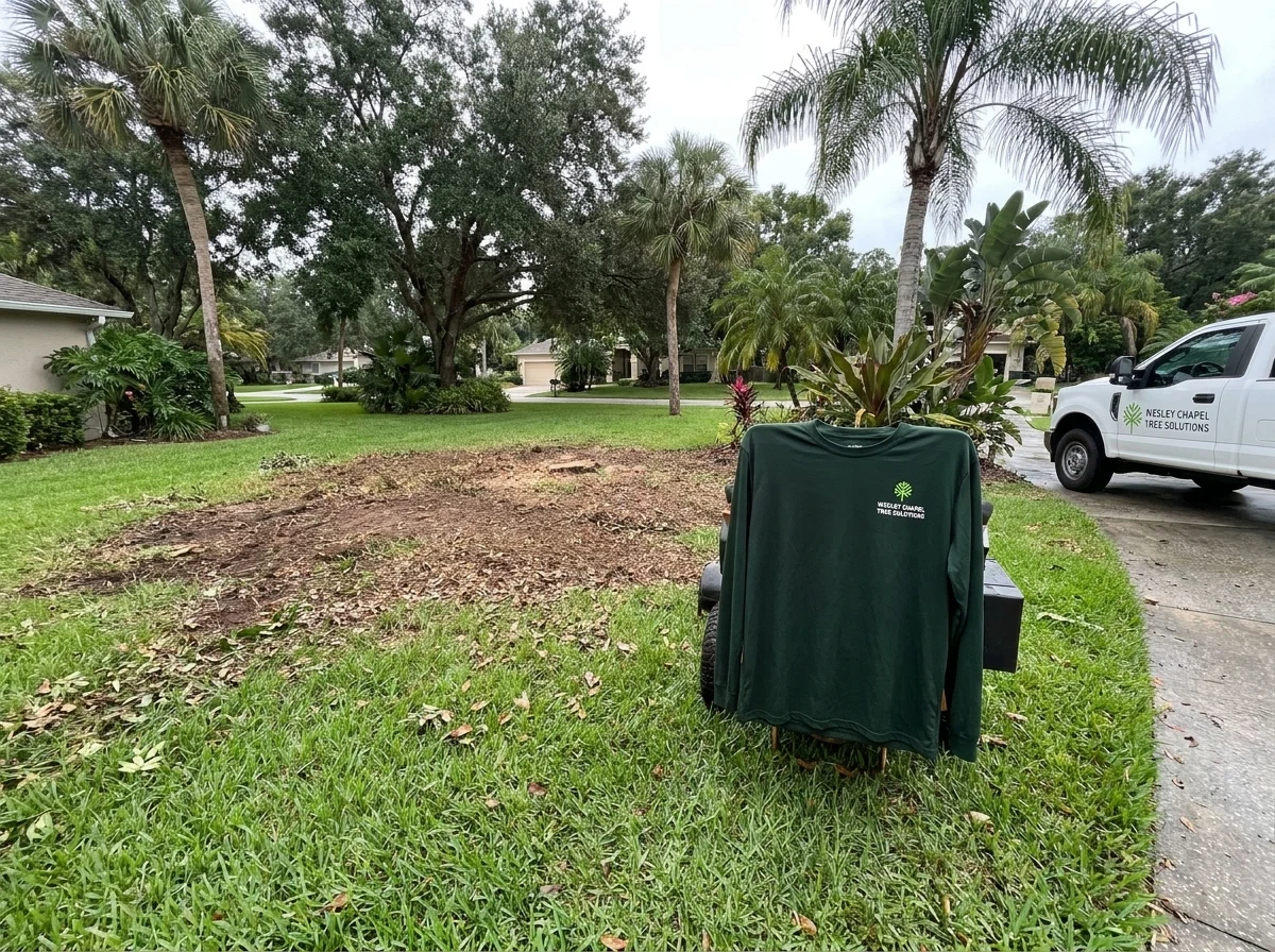 Completed tree removal with cleanup finished in Trinity, FL